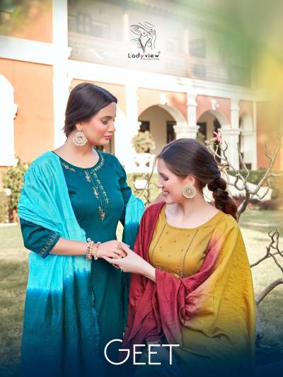 Geet By Ladyview Casual Wear Ready To Wear Salwar Suit Collection